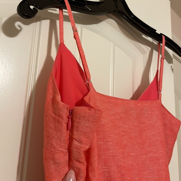 Peach Ruffle Dress - Picture 4 of 5